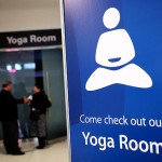 Йога зал в Международном Аэропорту Сан-Франциско